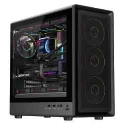 iTek CASE GAMING TOWER MESHCORE 36B - NO ALIMENTATORE - ARGB FAN - NERO (ITGCAMC36B)