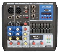 Karma MIXER MXP 04 MICROFONICO PER DJ