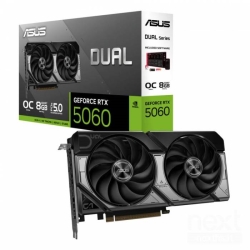Asus SCHEDA VIDEO GEFORCE DUAL RTX 5060 OC 8 GB GDDR7 (90YV0N12-M0NA00)