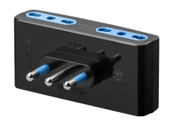  Marca non in elenco ADATTATORE SPINA ITALIANA 16A TRIPOLARE - 4 PRESE TRIPOLARI MISTE 10/16A (W10250)