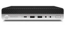 HP MINI PC PRODESK 600 G4 DM INTEL CORE i3-8100T 8GB DDR4 256GB NVME - Ricondizionato
