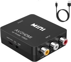  Marca non in elenco CONVERTITORE DA RCA A HDMI 1080P MINI AV A HDMI COMPOSITO CVBS (AV2HDMI)