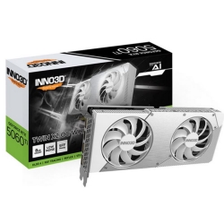 Inno3d SCHEDA VIDEO GEFORCE RTX 5060 8 GB TWIN X2 OC WHITE GDDR7 (N50602-08D7X-195070W)