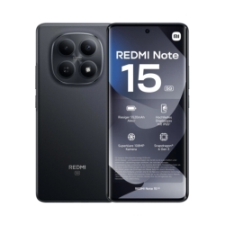 Xiaomi SMARTPHONE REDMI NOTE 15 - 8+256GB 5G BLACK NERO
