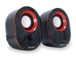 Conceptronic CASSE 2.0 MINI SPEAKER USB - NERO/ROSSO (245332)