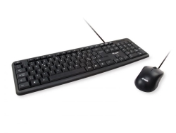 Conceptronic KIT TASTIERA + MOUSE CON FILO USB - NERA (245203)