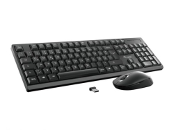 Conceptronic KIT TASTIERA E MOUSE WIRELESS - LAYOUT IT (245223) NERO