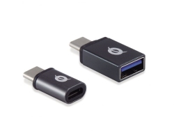 Conceptronic ADATTATORE OTG DA USB-C A USB A/MICROB 2PZ (DONN04G)