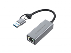 Conceptronic ADATTATORE USB-C/A A GIGABIT 2IN1 (ABBY08G)