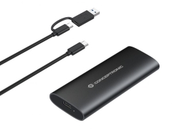 Conceptronic BOX ESTERNO USB 3.2 PER SSD M.2 SATA/NVME DUAL (DANTE04B)