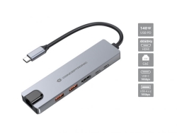 Conceptronic DOCKING STATION DONN29G 6-IN-1 USB3.2/HDMI/USB-A