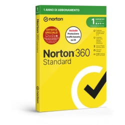 Norton SOFTWARE ANTIVIRUS 360 STANDARD 2026 ATTACH - 1 DISPOSITIVO 10GB (21483708)