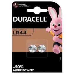 Duracell BATTERIA BOTTONE ALCALINE LR44 1.5V - 2PZ