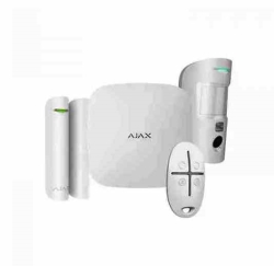 AJAX KIT ALLARME PROFESSIONALE WIRELESS  SENZA FILI SMART HOME 2G BIANCO GPRS/ETHERNET (AJ-156253)