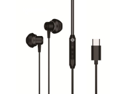 Conceptronic AURICOLARI BRENDAN04B IN-EAR CON CONNETTORE TIPO C - NERO