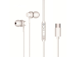 Conceptronic AURICOLARI BRENDAN03W IN-EAR CON CONNETTORE TIPO C - BIANCO