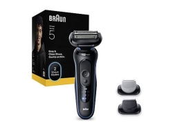 Braun RASOIO ELETTRICO SERIES 5 52-B1650S - 3 LAME FLESSIBILI - REGOLABARBA