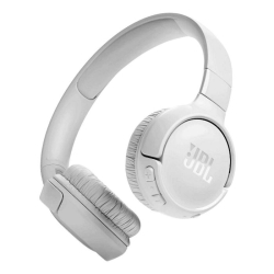JBL CUFFIE MICROFONO TUNE 525 ON EAR BLUETOOTH BIANCO (JBLT525BTWHT)