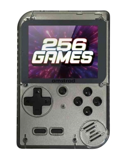 Amstrad CONSOLE DI GIOCO PORTATILE ARGENTO (GC 256W)