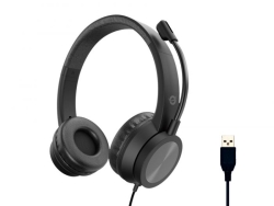 Conceptronic CUFFIE MICROFONO POLONA05B STEREO USB-A NERO