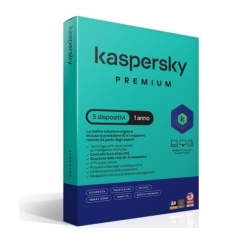 Kaspersky SOFTWARE ANTIVIRUS PREMIUM 1 ANNO 5 DISPOSITIVI SLIMBOX (KL1047T5EFS-SSB)