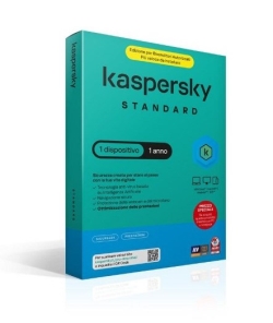 Kaspersky SOFTWARE BOX SLIMBOX STANDARD DEVICE ATTACH 1 ANNO 1 DISPOSITIVO (KL1041T5AFS-SSBATT)