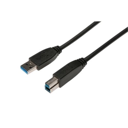 Link CAVO USB 3.0 A-B M-M NERO (LKCUSB30B)