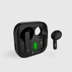 Techmade AURICOLARI BLUETOOTH CON BOX DI RICARICA NERI (TM-T51-BK)