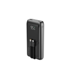 Techmade POWER BANK 20000 MAH PB20-PD20-LCD-01 NERO