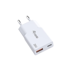 Conceptronic CARICATORE USB PD GAN SLIM DA 20W A 2 PORTE - USB-C X1 USB-A X1 (245522)