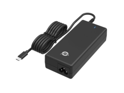 Conceptronic CARICABATTERIE DA RETE USB PD GAN DA 100 W CON CAVO USB-C INTEGRATO - PPS  PD 3.0 