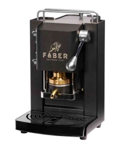 Faber MACCHINA DA CAFFE' A CIALDE MINI PRO DELUXE MAT BLACK CROMO
