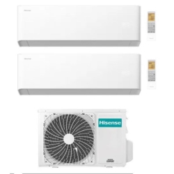 Hisense CLIMATIZZATORE DUAL SPLIT UNI HB 2AMW35U4RGC - 9000BTU+9000BTU