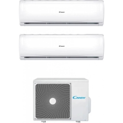 Candy CLIMATIZZATORE DUAL SPLIT PURA CY-2T14AOUT-A - 9000BTU+12000BTU