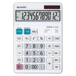 Sharp CALCOLATRICE SH-EL-340W BIANCO