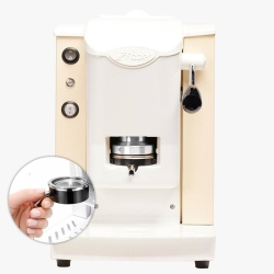 Faber MACCHINA DA CAFFE' A CIALDE SLOT PLAST LITE2.1 SABBIA/BIANCO (SPSABBLT2.1)