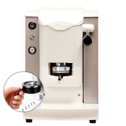 Faber MACCHINA DA CAFFE' A CIALDE SLOT PLAST LITE2.1 GRIGIO/BIANCO (SPGRIBLT2.1)