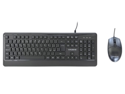 YASHI KIT EXCLUSIVE TASTIERA + MOUSE CON FILO - NERA (MY541)