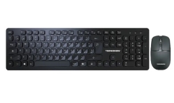 Tecnonew KIT TASTIERA + MOUSE WIRELESS + BLUETOOH NERA (TN-WS750)