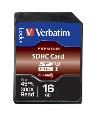 Verbatim SECURE DIGITAL 16 GB (43962) CLASSE 10 (U1) 300X