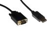 Comfluid CAVO DISPLAY PORT DP MASCHIO A VGA 15 POLI MASCHIO 1.8MT (LKCDV018)