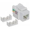 Mach Power FRUTTO KEYSTONE JACK RJ45 UTP - BIANCO (NW-KU5I-WH)