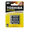 Toshiba BATTERIE ALCALINE MINISTILO LR03 AAA CONF.4 PZ (TOS03)