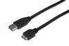 Digitus CAVO USB 3.0 A - MICRO USB B 0.25MT (AK-300117-003-S)