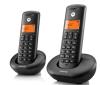 Motorola TELEFONO CORDLESS E202 DUO NERO (MOTOE202B)