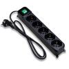 Tecnoware MULTIPRESA POWER CLEANER 5: INGRESSO SCHUKO - 5 USCITE ITALIA/SCHUKO - (FMP5GIG)