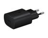 Samsung CARICATORE 1 USB 3.0 QUICK CHARGE 25W NERO (EP-TA800NBEGEU)