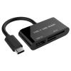 Techmade LETTORE MULTICARD UHB-CR3-02 ESTERNO USB TYPE-C