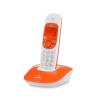 Brondi TELEFONO CORDLESS NICE BIANCO/ARANCIONE