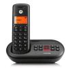 Motorola TELEFONO CORDLESS E211 CON SEGRETERIA NERO